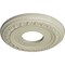 Ekena Millwork Jackson Ceiling Medallion (Fits Canopies up to 7 3/8"), 12 1/4"OD x 4"ID x 1 1/8"P, Clear Yellow CM12JACYF - alternate 5